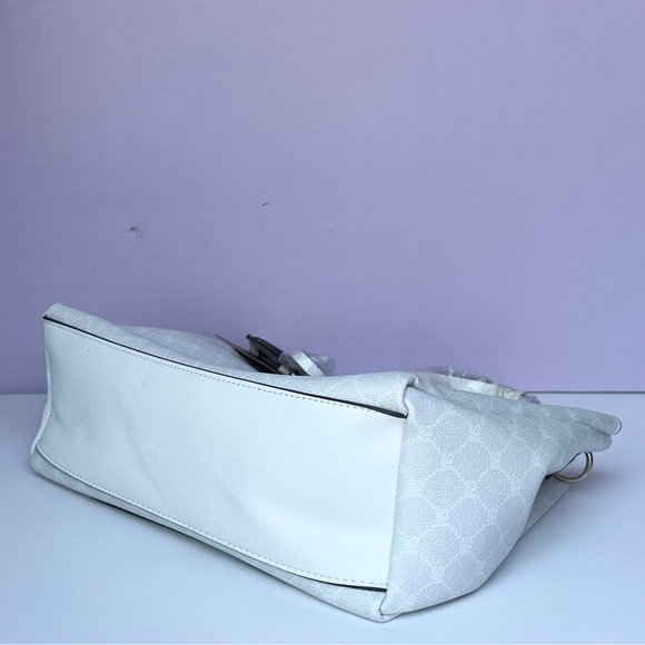 Steve Madden Bparker White Logo Handbag Purse, pouch, ID holder NWT - Picture 6 of 12
